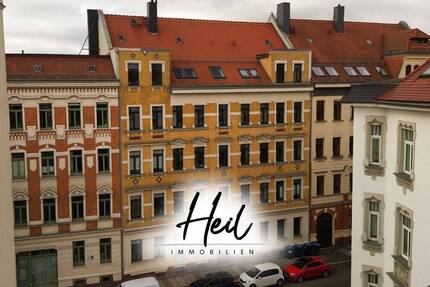 Vermietete 2-Zimmer-Wohnung mit Terrasse im kernsanierten Denkmalobjekt - Leipzig Neustadt-Neuschönefeld