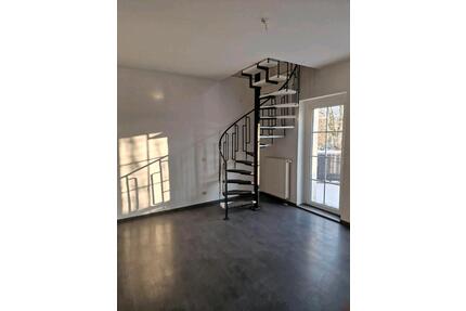 ⭐Moderne Maisonette-Wohnung mit Balkon & Wendeltreppe⭐ - Niesky