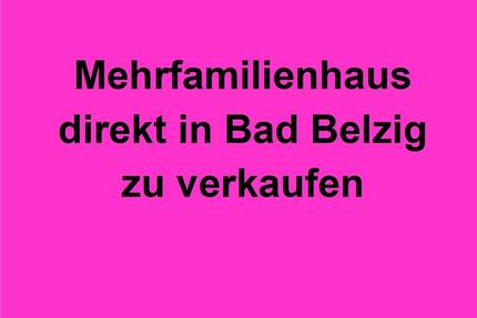 Verkaufe Mehrfamilienhaus direkt in Bad Belzig mit 4 vermieteten