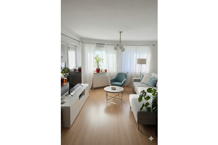 Renovierte 2-Raum-Wohnung (EG) mit Terrasse in ruhiger Lage - Limbach-Oberfrohna