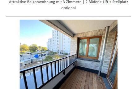 Wunderschöne 3-Zimmer-Wohnung im modernen Neubau Märkische All - Berlin Marzahn-Hellersdorf