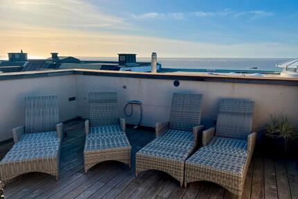 Norderney, luxuriöse Penthouse Wohnung mit Dachterrasse