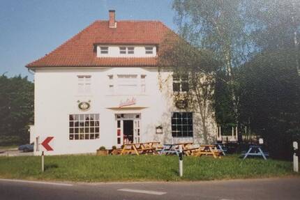 Wohn- u. Geschäftshaus - Ehemalige Gaststätte, Umbau zum Boardinghaus geplant auf großem, ländlichem Grundstück - Spenge