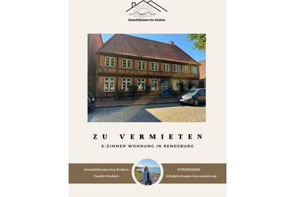 Wohnung zum Mieten in Rendsburg 1.100,00 € 151.5 m²