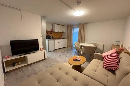 Pendlerwohnung - 1-Zimmer Souterrainwohnung (30m2) in Verden - Verden (Aller)