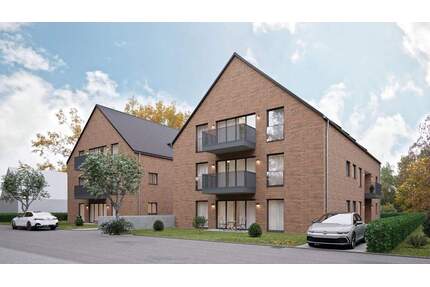 Neubau: Wohnung im 1. OG mit Aufzug nahe Dülmen-Zentrum