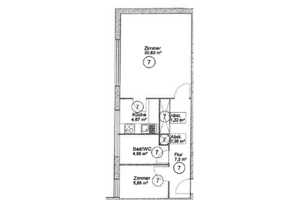 Wohnung zum Mieten in Berlin 684,13 € 43.76 m²