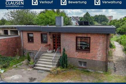 Wohnen auf einer Ebene - Bungalow mit Vollkeller in NMS-Faldera! - Neumünster