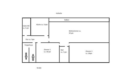 3ZKB Völklingen Stadtmitte - 650,00&nbsp;EUR Kaltmiete, ca.&nbsp; 95,00&nbsp;m&sup2; in Völklingen (PLZ: 66333)