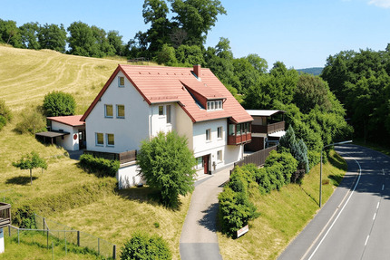 Charmantes Zweifamilienhaus mit Einliegerwohnung und traumhaftem Garten in Heppenheim - Heppenheim (Bergstraße)