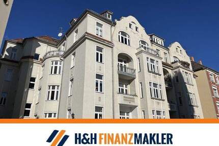 Altbau-Charme Gohlis-Süd: 85m²-Wohnung mit Balkon und Fahrstuhl zum Kauf - Leipzig / Gohlis-Süd