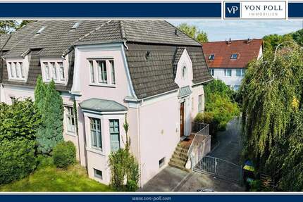 Denkmalgeschützte Doppelhaushälfte von 1922 in zentraler Lage - Delmenhorst Schafkoven/Donneresch