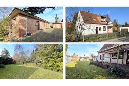 0 % Käuferprovision! 2 Immobilien (Bungalow + EFH) auf einem Grundstück in zentraler und naturnaher Lage! - Delmenhorst Deichhorst