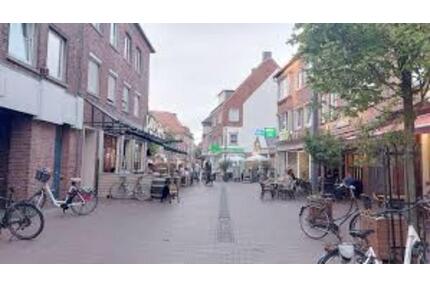 Friseurladen in Emden Fussgängerzone