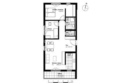 Wohnungsswap - Alt-Wittenau - 900,00&nbsp;EUR Kaltmiete, ca.&nbsp; 80,00&nbsp;m&sup2;&nbsp;Wohnfl&auml;che in Berlin (PLZ: 13437) Wittenau