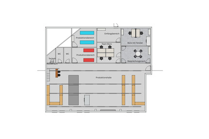Gewerbehalle mit Büroflächen (ca. 320 m²) - Fürstenfeldbruck