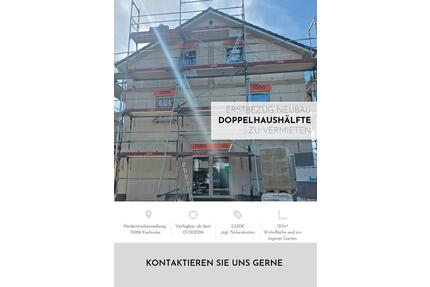 Neubau DHH EH40 zur Miete in der Karlsruher Heidenstückersiedlung