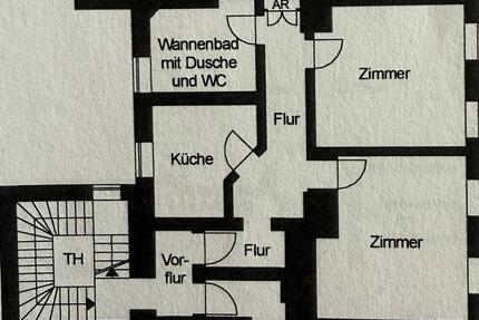 2-Raum in Sandersdorf zu vermieten - Sandersdorf-Brehna