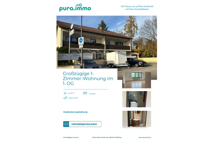 Wohnung zum Mieten in Gilching 631,00 € 40 m²