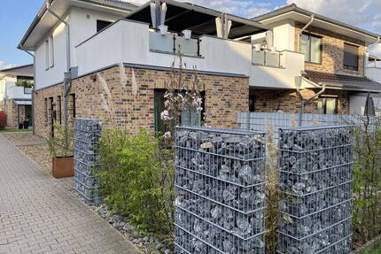 Moderne 2-Zimmer-EG-Wohnung mit Terrasse, Gartenanteil & Garage - Stuhr Seckenhausen