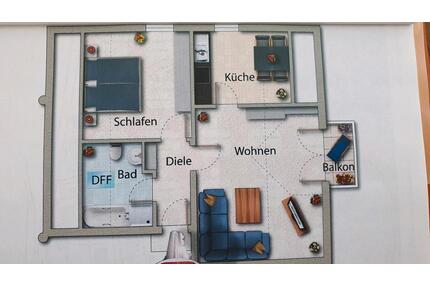 2Zimmer, Küche Bad in 94447 Plattling