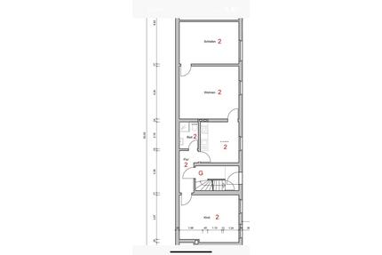 3-Zimmer-Wohnung im ruhigen Hinterhaus - Marxloh - Duisburg Hamborn