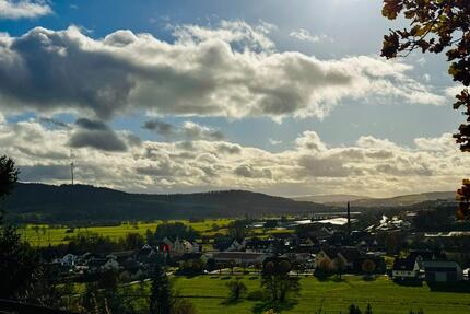 Panoramahaus mit unverbaubarem Blick über das Fulda- und Aulatal - Niederaula