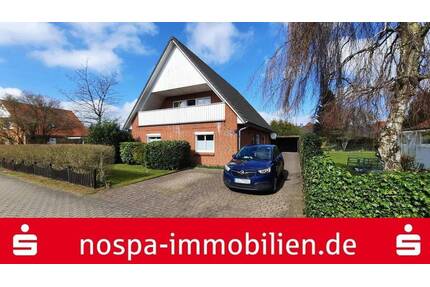 Gepflegtes Zweifamilienhaus mit Carport, Terrasse und Loggia in ruhiger Wohnlage - Kropp