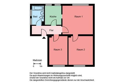 Demnächst frei! 3-Zimmer-Wohnung in Castrop-Rauxel Merklinde