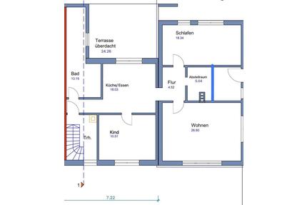 Wohnung zu vermieten - 1.234,00&nbsp;EUR Kaltmiete, ca.&nbsp; 100,00&nbsp;m&sup2; in Stetten am kalten Markt (PLZ: 72510)