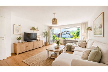 Gepflegte 3-Zimmer-Etagenwohnung mit Bergblick, Balkon und Stellplatz - Oberaudorf Reisach