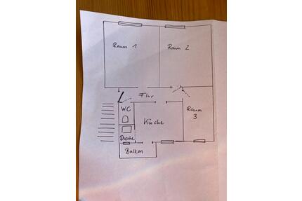Sonnige 3-Raumwohnung im Blumenviertel ab 1.5. - Erfurt Andreasvorstadt