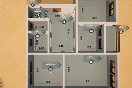 4 Zimmerwohnung in Lichtfelde - 580.000,00&nbsp;EUR Kaufpreis, ca.&nbsp; 107,00&nbsp;m&sup2; in Berlin (PLZ: 12209) Steglitz-Zehlendorf