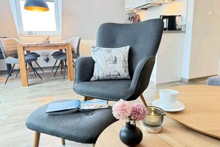 Ferienwohnung Borkum❤️☀️, TOP, Balkon, Leuchtturmblick, zentral