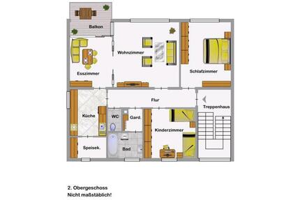 Wohnung zu vermieten - 900,00&nbsp;EUR Kaltmiete, ca.&nbsp; 83,16&nbsp;m&sup2; in Mietingen (PLZ: 88487)
