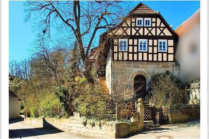 Der Koppenhof - Marktzeulns ältestes, privates Bauwerk - liebevoll saniert, mit Blick auf die Rodach