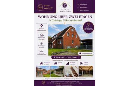 Wohnung zum Kaufen in Norderney 549.000,00 € 72 m²