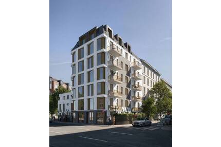 Design & Komfort vereint - moderne Neubauwohnung mit traumhafter Dachterrasse - Afa 5% - Frankfurt Sachsenhausen