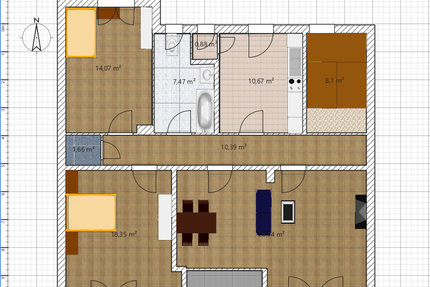 Wohnung zum Mieten in Mainz 1.500,00 € 89.9 m²
