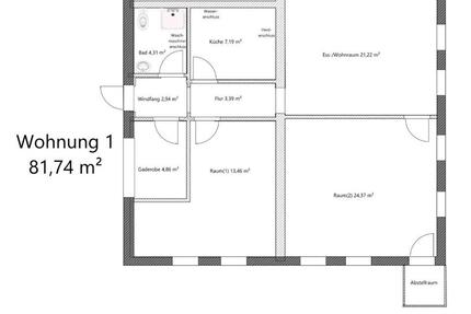 Wohnung am Ortsrand von Irsee zu vermieten