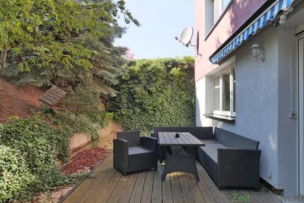 (EF1381_M) Erfurt: Krämpfervorstadt, geschmackvoll möblierte Wohnung mit uneinsehbarer Terrasse, Service inklusive