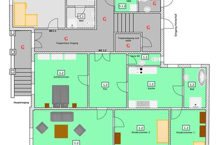 4 RW Eigentumswohnung oder Renditeobjekt - Schmölln