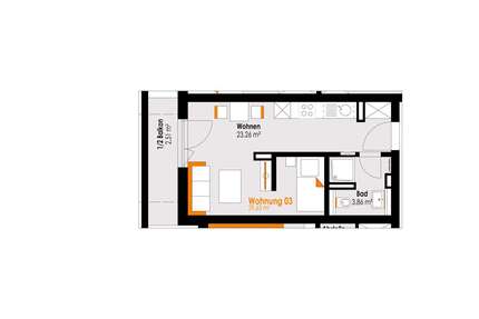 Wohnung zum Kaufen in Füssen 180.000,00 € 29.63 m²