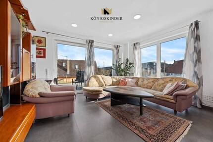 Moderne 4-Zimmerwohnung mit Einbauküche, Garage und Terrasse - Vöhringen Wittershausen