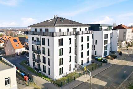 Exklusives Wohnen im Neubau: Barrierefrei mit Terrasse und privatem Gartensondernutzungsrecht! - Dresden Cotta