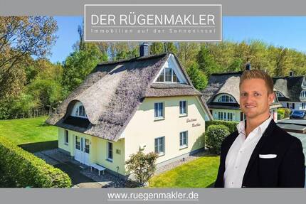Für 2026 bereits ca. 27.000 € Mieteinnahmen! Gepflegtes Reetdachhaus im Ostseebad Glowe auf Rügen