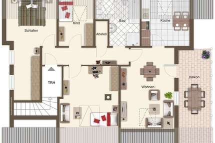 Wohnung zum Kaufen in Metten 179.000,00 € 80 m²