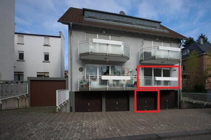 Saarbrücken, Gepflegte 3-Zimmer-Wohnung mit Südbalkon und Garage