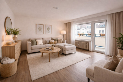 Komplett renovierte 3-Zimmer Wohnung mit Balkon & Aufzug 78 qm - Beckum