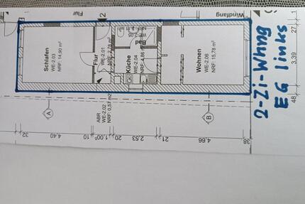 Kleine 2-Zi-Altstadt-Wohnung, teilmöbliert, sofort frei. - Schwabach